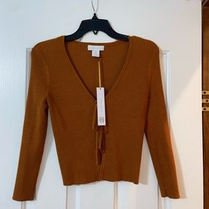 NEW House Of Harlow 1960 Ribbed Cardigan Size Small NWT